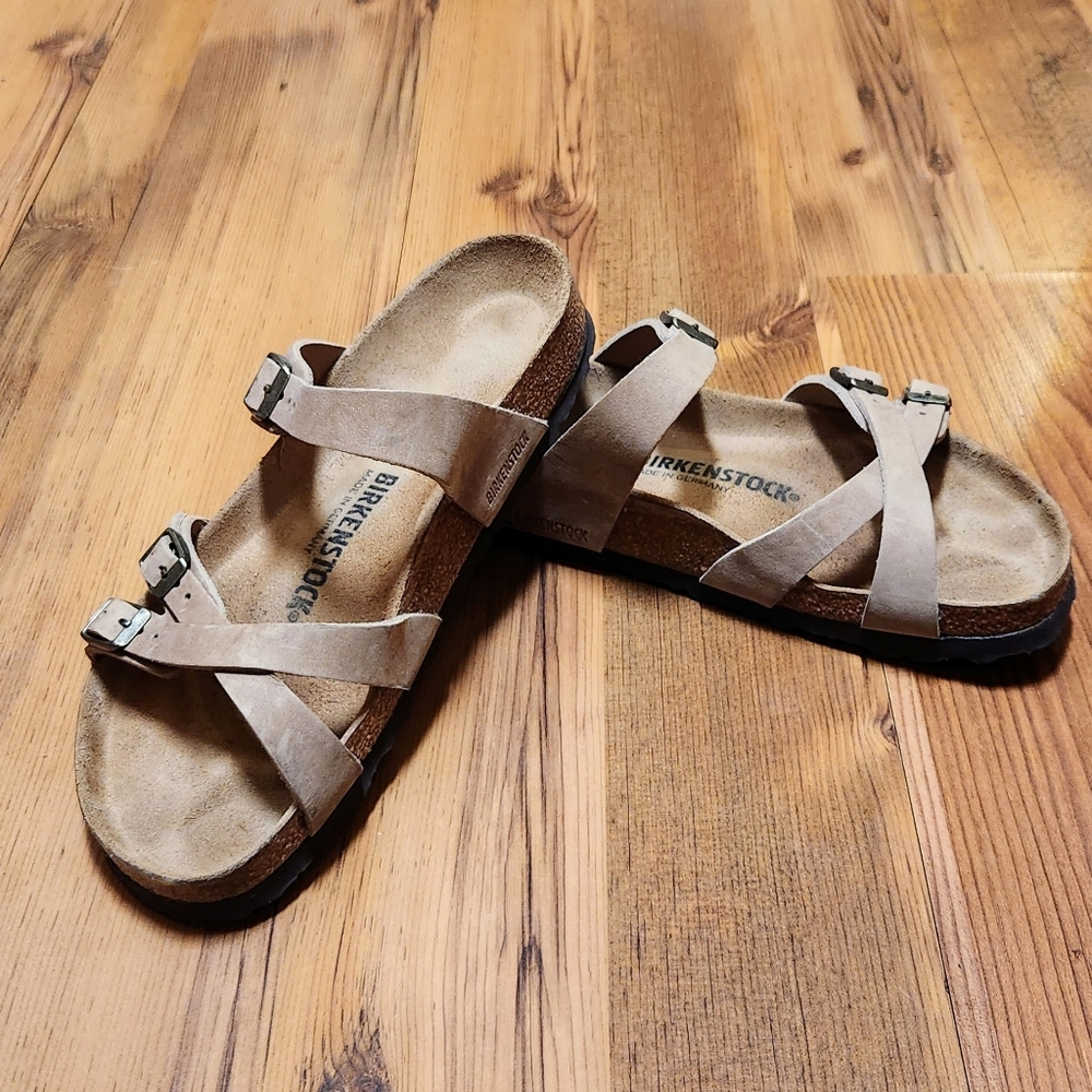 Birkenstock, Franca, Size 40, Tobacco Brown